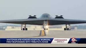 Luke air force base, along with the arizona air national guard, honored frontline coronavirus workers with a flyover planned on may 1. Whiteman Air Force Base To Salute Health Care Workers With Flyover On Tuesday