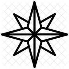 You can copy, modify, distribute and perform the work, even for commercial purposes, all without asking permission. Compass Rose Icon Of Line Style Available In Svg Png Eps Ai Icon Fonts