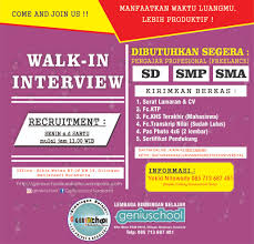 Semua loker part time jogja terbaru dapat anda temukan di halaman ini. Lowongan Kerja Part Time Les Privat Geniuschool