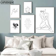 Collection by x o • last updated 11 weeks ago. Abstract Wall Paintings Black And White Posters Women Nude Canvas Painting Quotes Poster Modern Picture Living Room Decoration Big Offer Cbe4 Cicig