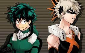 Then he walked over to midoriya's bed and saw he had moved too his side somehow. Bakugou X Deku Wallpapers Top Free Bakugou X Deku Backgrounds Wallpaperaccess