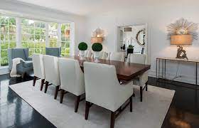 If a dining table seats 8 or more take a leaf or two out of the table and show 6 seats at the table. 10 Marvelous Dining Room Staging Ideas Photos Home Stratosphere