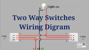 Go to my switch terminology page where i discuss the terms used for the different types of home electrical switches. Two Way Switches Wiring Diagram Youtube