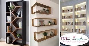 What are different variations in the size of a bookshelf? Bedroom Bookshelf Ideas 20 Brilliant Bookshelf Designs