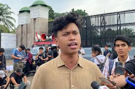 BEM UI Gelar Aksi di DPR, Sampaikan Tiga Tuntutan