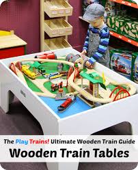 Kidkraft ride around train set and table. Best Train Tables The Ultimate Wooden Train Guide