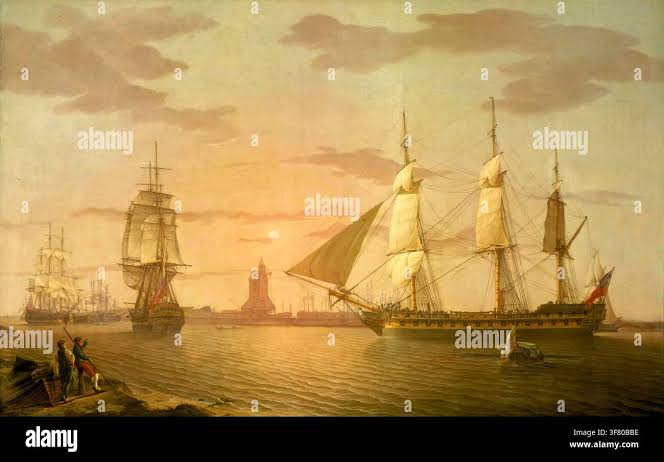 East india company ship hi-res stock photography and images - Alamy