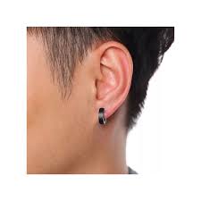 Bijoux de corps homme en promotion sur shein. Generic 1 Piece Boucle Pour Hommes Noir Faux Piercing Oreille Ø¬ÙˆÙ…ÙŠØ§ Ø§Ù„Ù…ØºØ±Ø¨