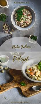 Dicke Bohnen Eintopf Heimatkuche Dicke Bohnen Eintopf Dicke Bohnen Bohnen