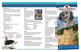 Wags And Whiskers General Information Brochure Wags And Whiskers Dog Grooming Cat Whiskers