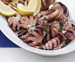 Greek Char Grilled Octopus Octapothi Sta Karvouna Recipe Grilled Octopus Octopus Recipes Greek Octopus Recipe