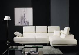 Black And White Leather Sectional T60 Ultra Modern White Leather Sectional Sofa Modern Bonded Leather Sectional Sofa Modern Sofa Sectional Sectional Sofa