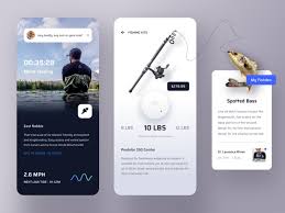 Fishing App By Yi Li For Radesign On Dribbble