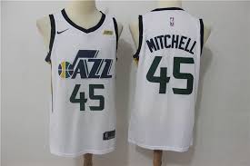 Utah jazz trikot es gibt 41 produkte. Nike Nba Utah Jazz 45 Donovan Mitchell Jersey 2017 18 New Season White Jersey Utah Jazz Jersey Donovan Mitchell