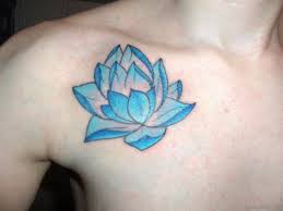 Blue lotus tattoo 2, hillsville, virginia. 50 Beautiful Lotus Tattoos On Chest