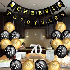 5 out of 5 stars. Pin By Yuri Fiest On Dads 70th 70th Birthday Decorations 70th Birthday Parties Birthday Decorations For Men