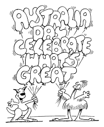 Get crafts, coloring pages, lessons, and more! Happy Australia Day Coloring Pages Printable Pages Coloring Library