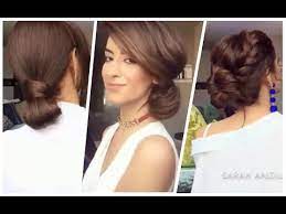 أفضل و أجمل 10 تسريحات شعر رااائعة يمكنك عملها بنفسك في البيت لكل المناسبات youtube page facebook sarah