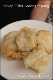 Marinasi dengan jeruk nipis & garam, diamkan selama 15 menit. Kakap Fillet Goreng Tepung Au Coin De Ma Cuisine