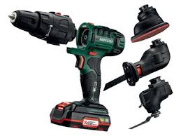 Accu Combigereedschap 20v Reciprozaag Boorhamer Werklampen