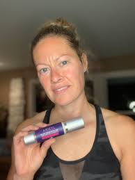 Today we spent time cleaning and packing my mother in law's house, and my  body is needing some relief. Dab to the rescue!