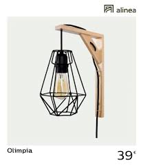 Alinea Olimpia Applique Murale En Bois Et Metal Forme Equerre H30cm Luminaires Appliques Et Spots Appliques Mura Parement Mural Applique Murale Bois Metal