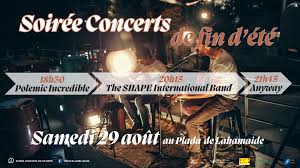 Soirée Concerts de fin d'été à Lahamaide