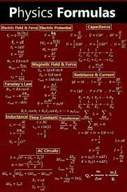 Physics Formula Keep Pin And Learn In 2020 Physics Formulas Physics Math Methods