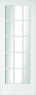 15 Lite Glazed White Internal Door H