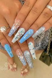 Maybe you would like to learn more about one of these? 41 Kinds Long Coffin Gold Nail More Suitable For Valentine S Day Lily Fashion Style Coffin Nails Designs Winter Nails Acrylic Christmas Nails Acrylic