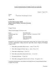 Contoh penulisan lembar pernyataan skripsi yang baik dan benar 2013 pada fakultas keguruan dan ilmu pendidikan. Contoh Surat Permohonan Revisi Sk Ilmusosial Id