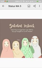 Gambar kartun muslimah lucu itu sendiri terdiri dari berbagai varian gambar, ada yang bergambar kartun muslimah lucu manyun, imut, so cute, berseri nah, di web kartun muslimah kali ini kami akan menghadirkan beberapa gambar kartun muslimah lucu. Kartun Muslimah Status Wa Apk Download For Android