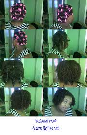 In this video you will see how you can achieve this hair style using sponge rollers! Natural Hair Foam Roller Set Black America From A Black American