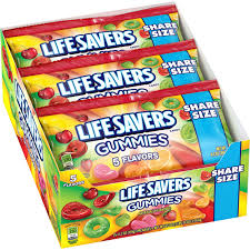 Amazon.com: Life Savers 5 Flavors Plain Gummies - 15 count per pack - 6  packs per case. : Grocery & Gourmet Food