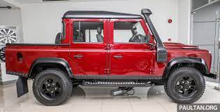 This iconic 4x4 represents 70 years of innovation and improvement. Land Rover Defender Final Commemorative Edition Of 12 Units Introduced In Malaysia Three Special Colours Paultan Org