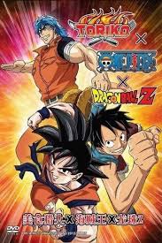 Toriko X One Piece X Dragon Ball Z Crossover Dream 9 Toriko One Piece Dragon Ball Z Super Collaboration Special In 2020 Anime Dvd Anime Anime Dragon Ball