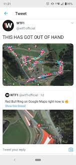 Open formula one series map in google maps (if prompted to open in google maps, click cancel to open in browser). F1 Fans Started Putting Moments Of The Race Into Google Maps 9gag