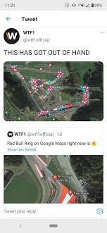 Open formula one series map in google maps (if prompted to open in google maps, click cancel to open in browser). F1 Fans Started Putting Moments Of The Race Into Google Maps 9gag