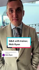 Q&A with Horse Trainer Nick Ryan
