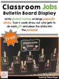Freebies Classroom Jobs Classroom Job Chart Classroom Jobs Free