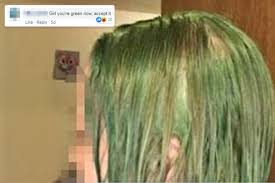 The other is your filler which is so important to getting a pretty even color. Woman S Purple Diy Hair Dye Job Goes Horrifically Wrong As She Ends Up With Green Locks