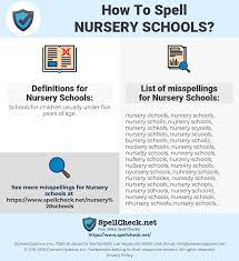 Maybe you would like to learn more about one of these? How To Spell Nursery Schools And How To Misspell It Too Spellcheck Net