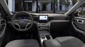 Ford explorer has 13 images of its interior, top explorer 2021 interior images include dashboard view, center console, steering wheel, multi function steering and rear seats. 2021 Ford Explorer Brings Back Xlt Sport Appearance Package