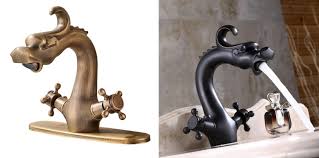 Nov 24, 2020 · the more minimally designed dragon faucet comes as one piece with the handles connected right to the body of the dragon, and is a much cheaper option at just 65 bucks. These Incredible Dragon Faucets Would Surely Turn Your Bathroom Into A Place Of Luxury