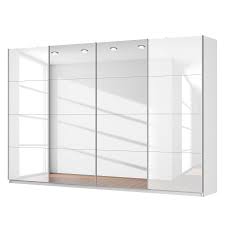 Schwebeturenschrank Skop In Hochglanz Weiss 4 Turig Mit Spiegel Home24 Schwebeturenschrank Grosser Kleiderschrank Kleiderschrank Kaufen