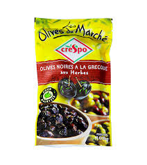 Olives Noires Denoyautees Aux Herbes Hugo Reitzel