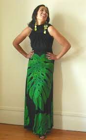 Pin By Sharon Chloe Stark On Fashion Polynesian Dress Hawaiian Dress Pattern Island Fashion
