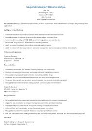 To be considered for top legal assistant jobs, resume expert kim isaacs says it helps to have a comprehensive resume. Corporate Legal Secretary Resume Samples June 2021