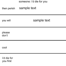 Alignment chart of alignment positioning. I D Die For You Alignment Chart Meme Template