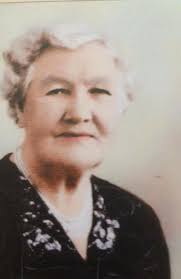 The family of Thomas Cullion, the only fatality in the construction of the  Grotto at Carfin sent us the following photo and information: "This is  Roseanne Cullion, the mother of the deceased
